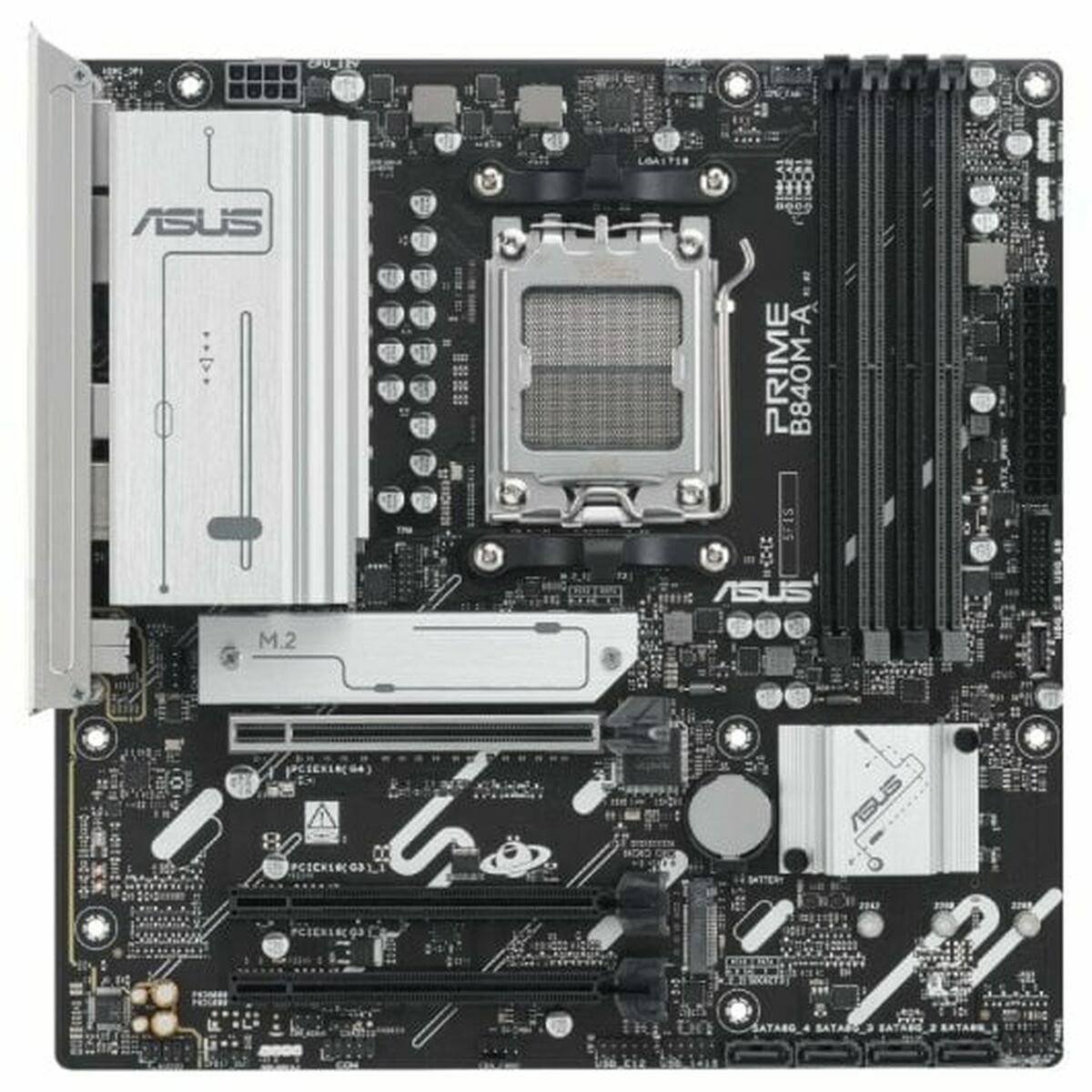Scheda Madre Asus PRIME B840M-A-CSM Grigio 4 S0242858_2