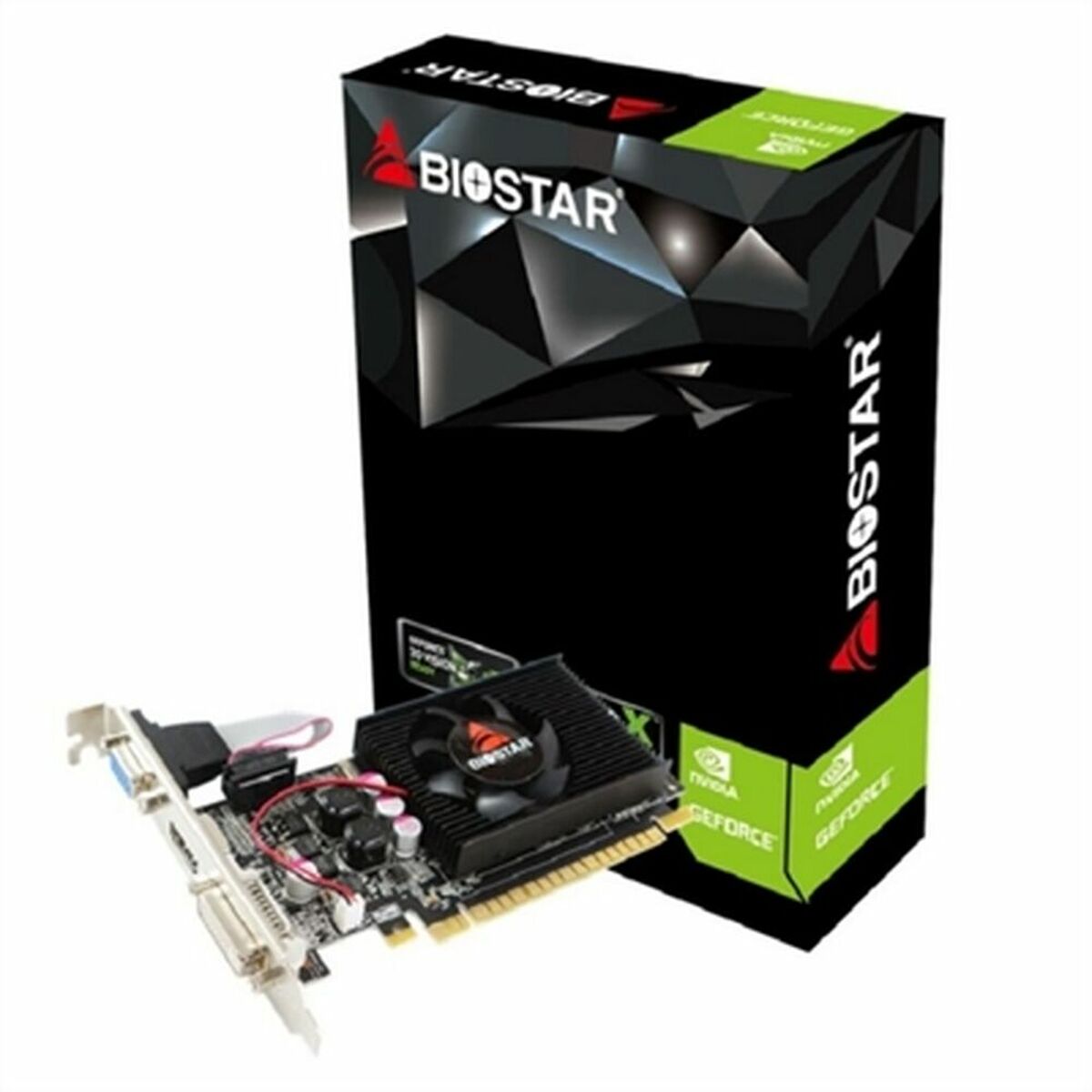 Scheda Grafica Biostar GeForce 210 1GB 1 GB NVIDIA GeForce 210 GDDR3 2 S0234128_0