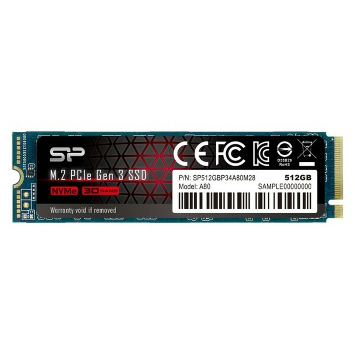 Hard Disk Silicon Power SSD 3400 MB/s SSD 2 S0226243_0