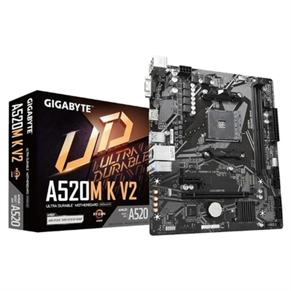 Scheda Madre Gigabyte A520M K V2 AMD A520 AMD AM4 2 S0242433_0