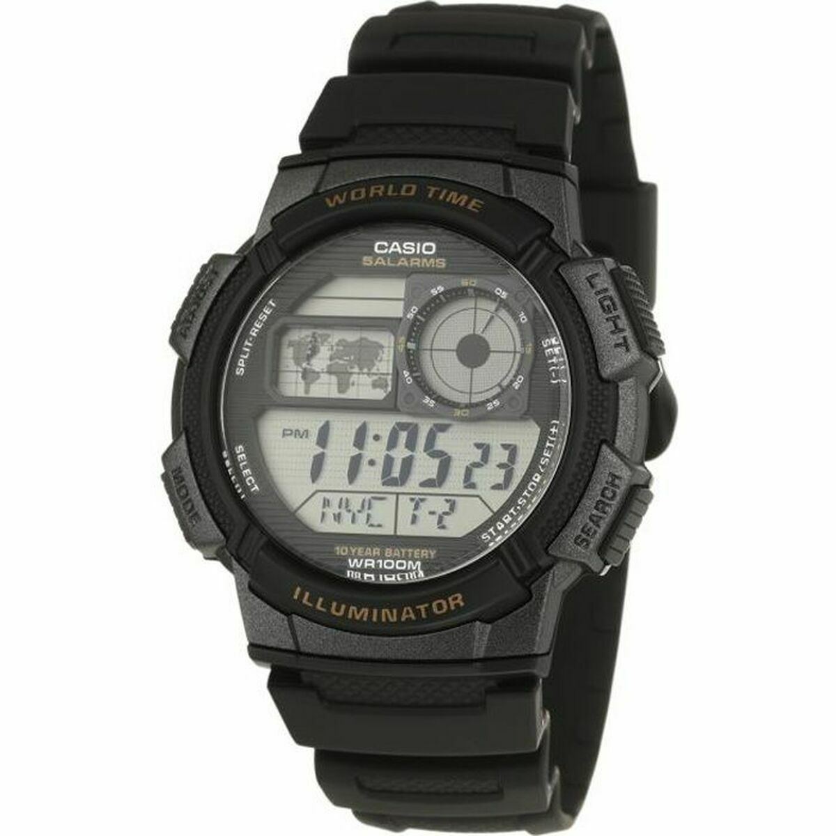 Orologio Unisex Casio AE-1000W-1AVEF Digitale Quarzo Sportivo 2 S0442987_0