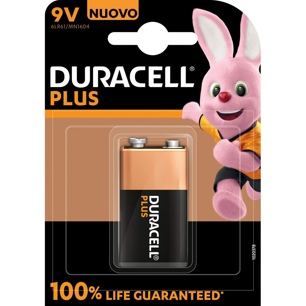 Batteria Alcalina DURACELL Plus Power 9 V 6LR61 MN1604 3 S05101758_1