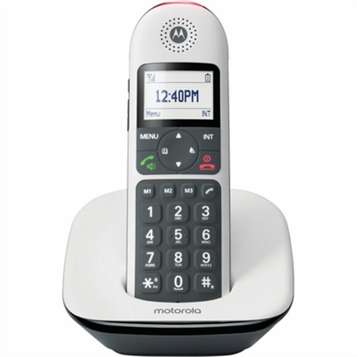 Telefono Senza Fili Motorola 107CD5001WHITE Bianco Nero/Bianco 2 S0237765_0