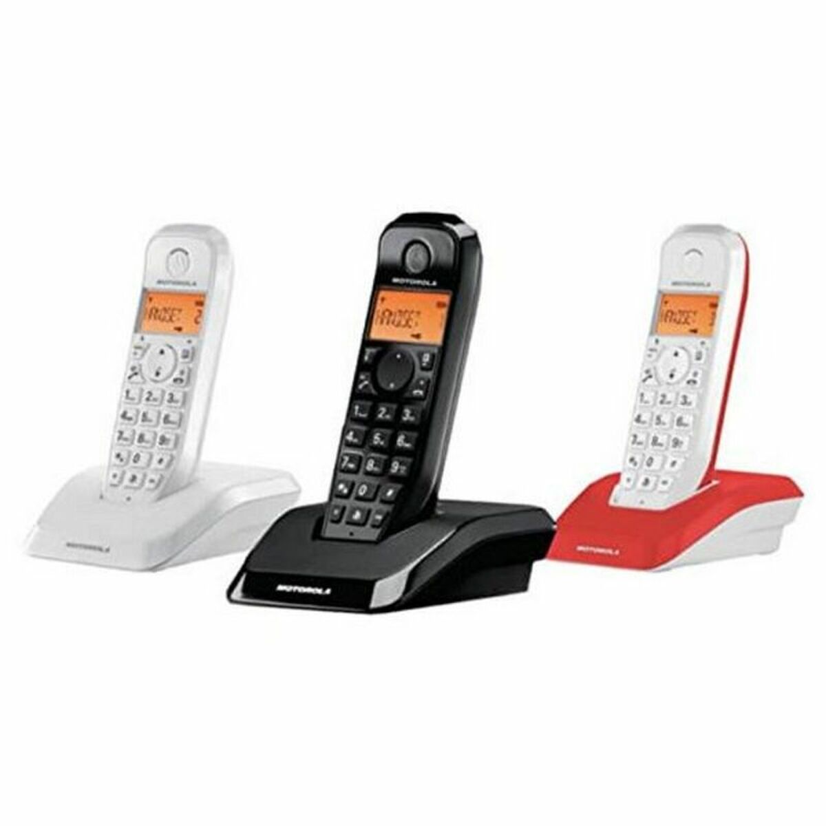 Telefono Senza Fili Motorola S12 TRIO MIX (3 Pcs) Multicolore 2 S0215754_0