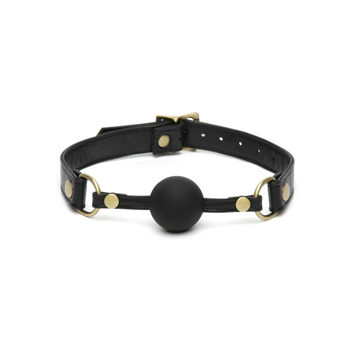 Solid Ball Gag Fifty Shades of Grey Bound to You Silicone Medio 2 M0402438_0