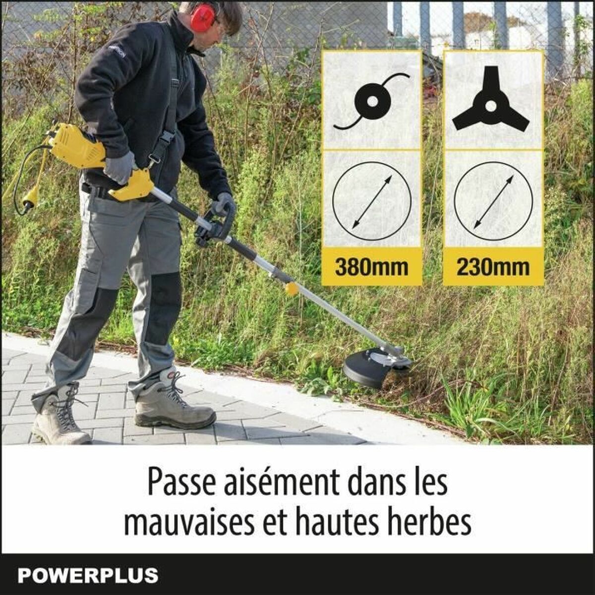 Decespugliatore multifunzione Powerplus Powxg30405 38 cm 1000 W 4 S7188017_2