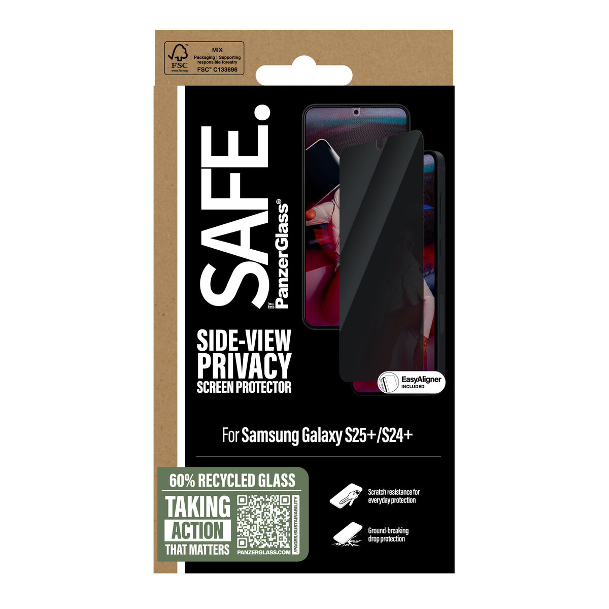 Protettore Schermo per Cellulare PanzerGlass Samsung S25+-S24+ 3 S0243071_1
