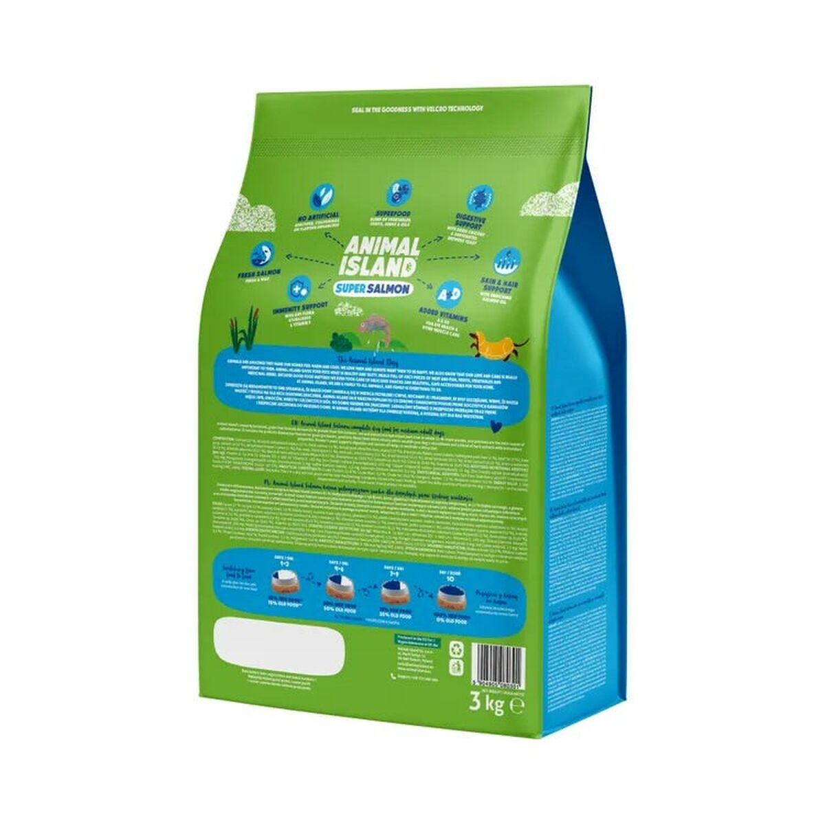 mangime ANIMAL ISLAND Super salmon Salmone 3 Kg 3 S91107267_1