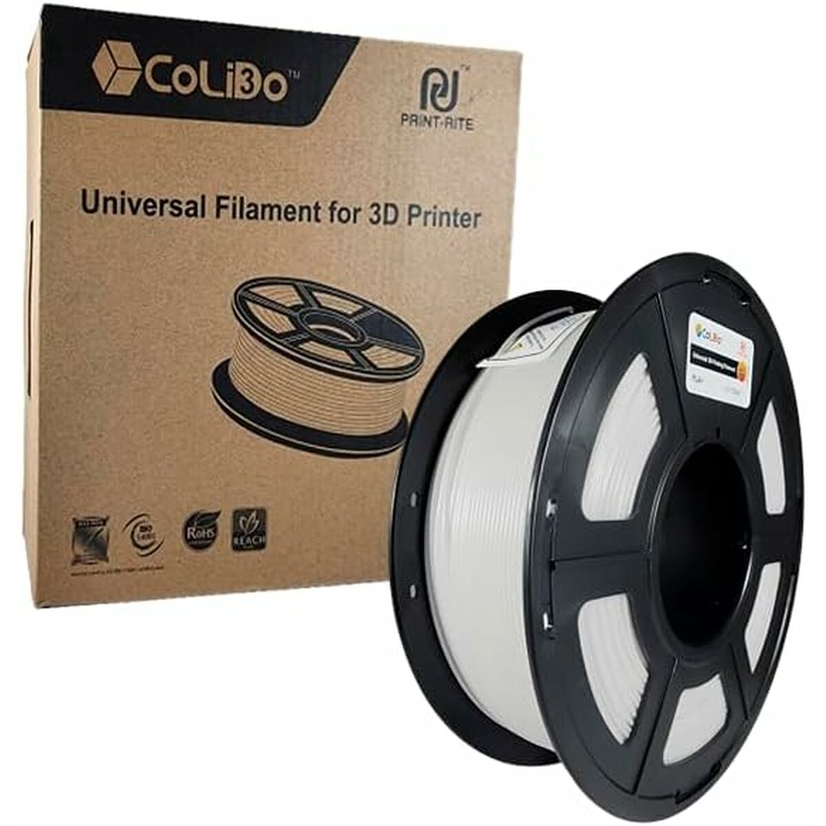 Bobina di Filamento CoLiDo COL3D-LCD163W Bianco 3 M0505121_1