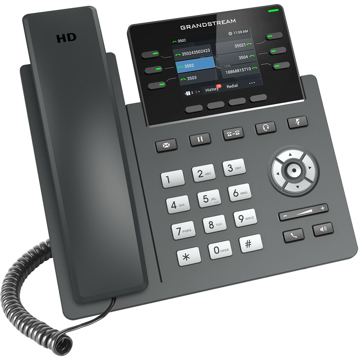 Telefono IP Grandstream GRP2613 Nero 5 S0239168_3