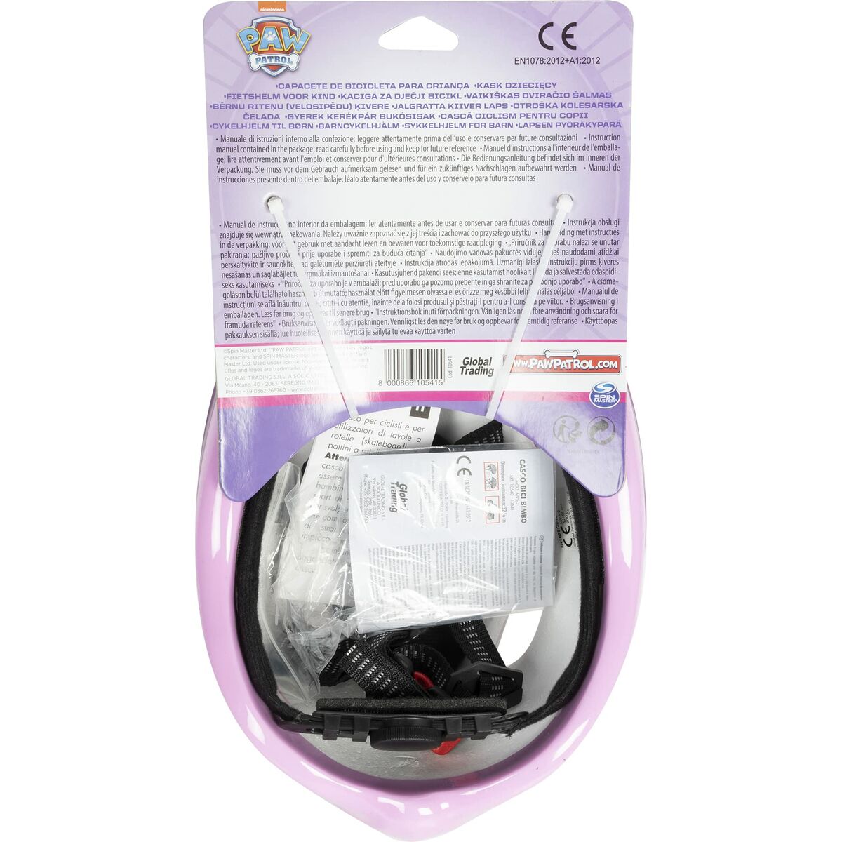 Casco da Ciclismo per Bambini The Paw Patrol Rosa Fucsia 14 S37113899_12