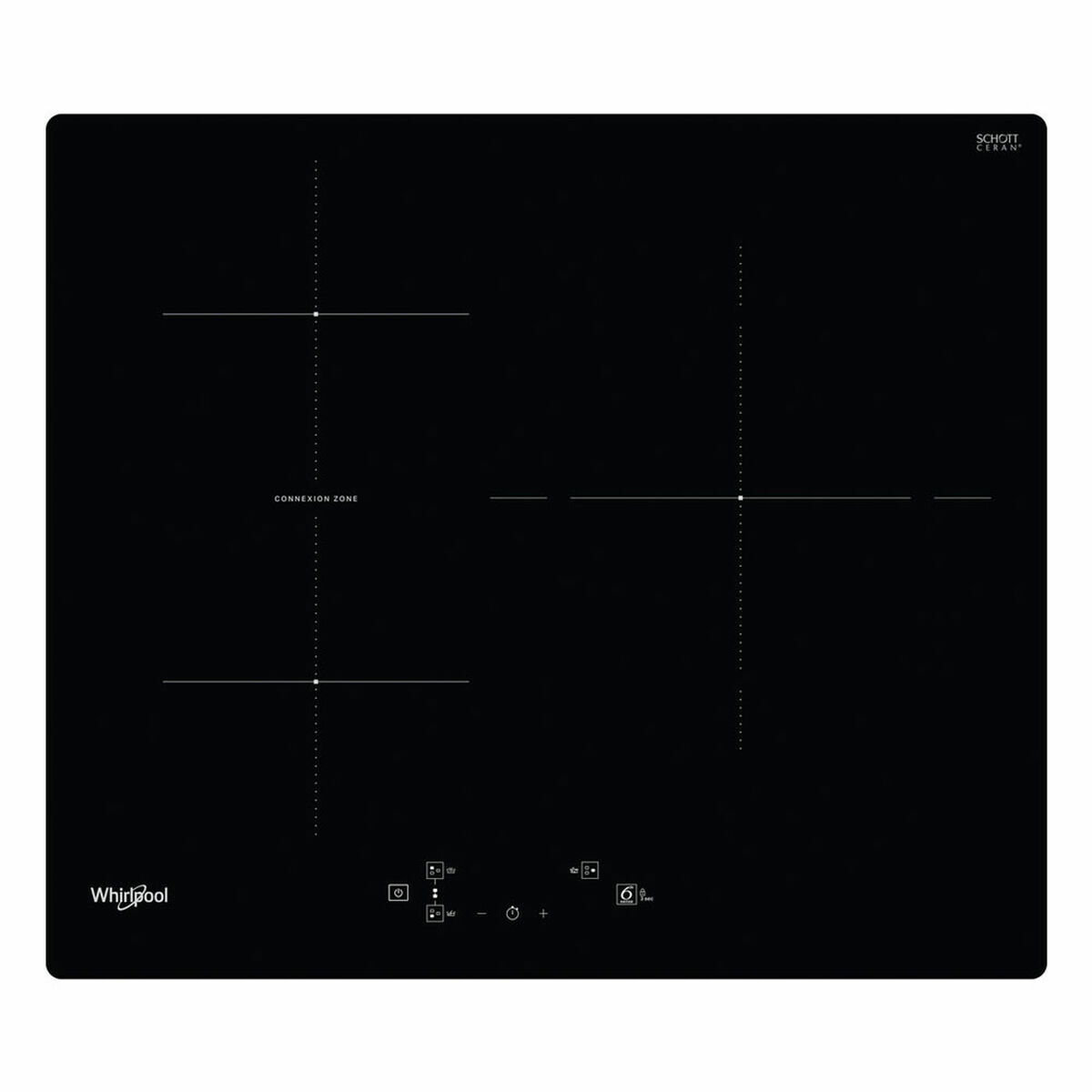 Piano Cottura ad Induzione Whirlpool Corporation WB Q4860 NE 59 cm 7200 W 2 S7600587_0