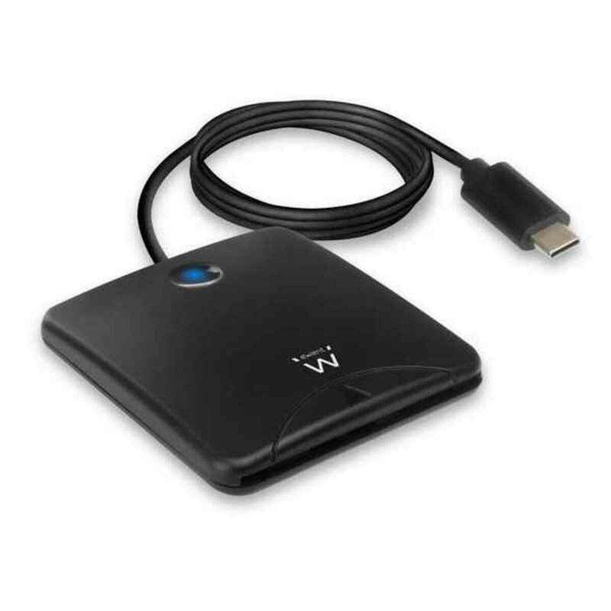 Lettore di Schede Intelligenti Ewent EW1055 USB C 1 m DNIe Nero 2 S0229524_0