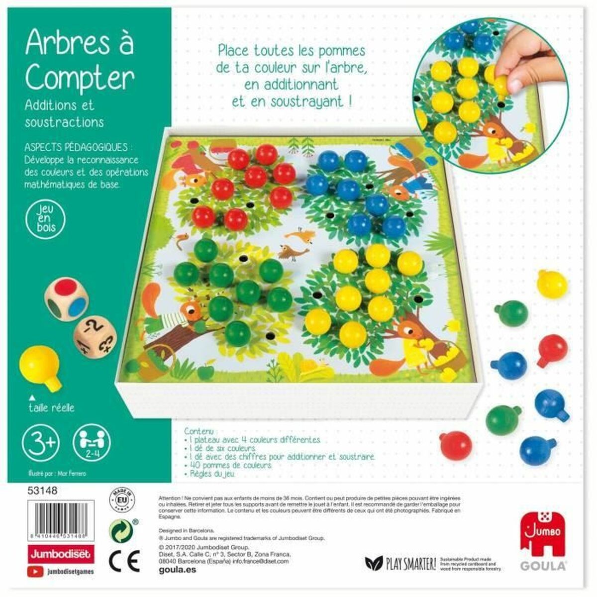 Gioco Educativo Goula Arbres a Compter 4 S71008028_2