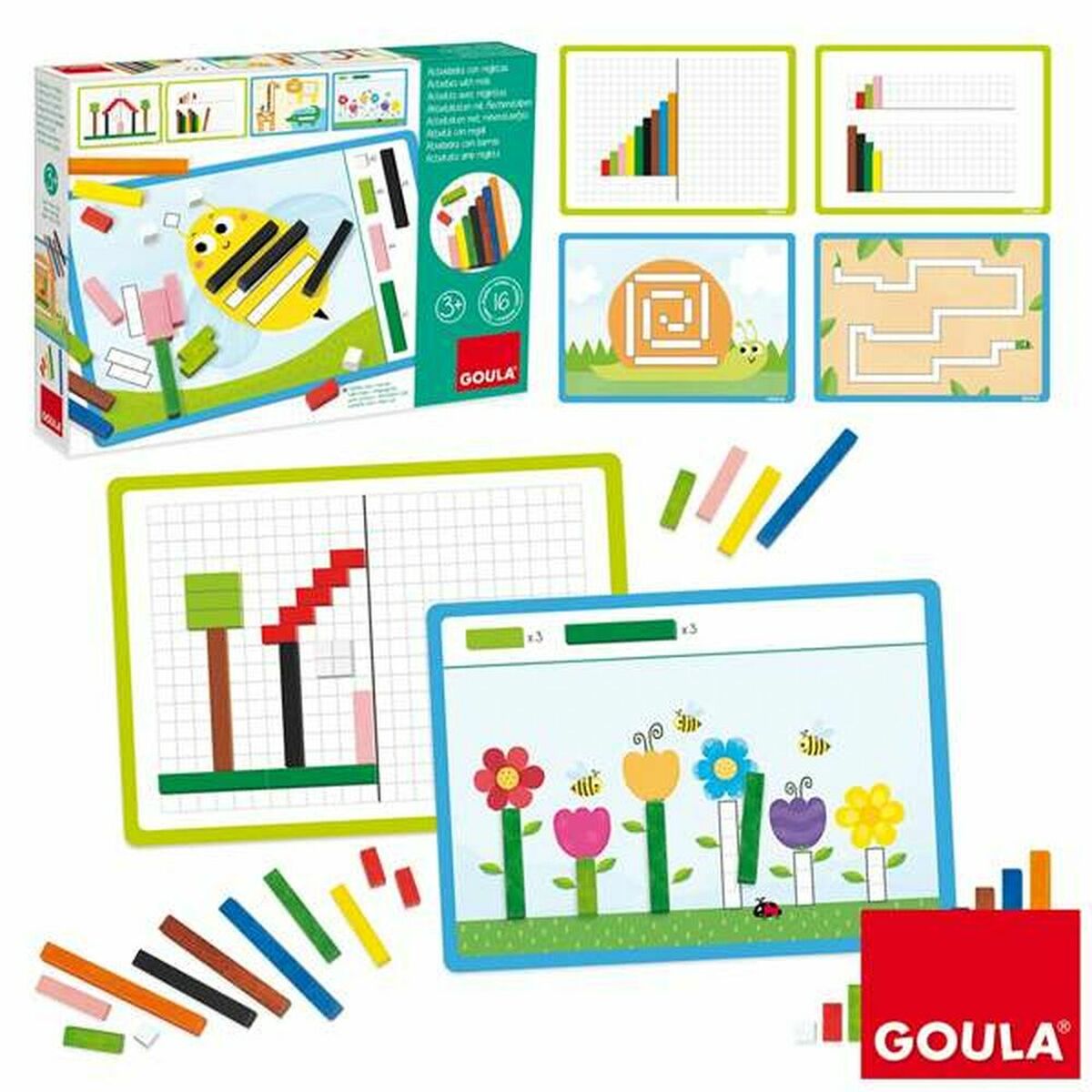 Puzzle di Legno per Bambini Goula 453157 2 S71008030_0