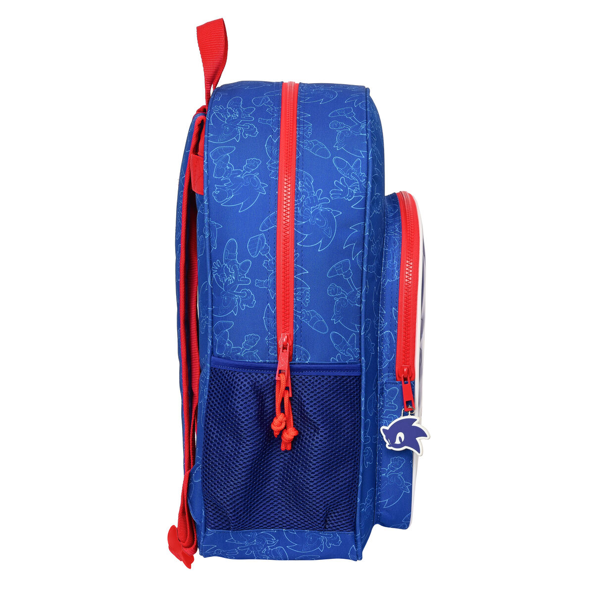 Zaino Scuola Sonic Let's roll Blu Marino 33 x 42 x 14 cm 4 S4308539_2