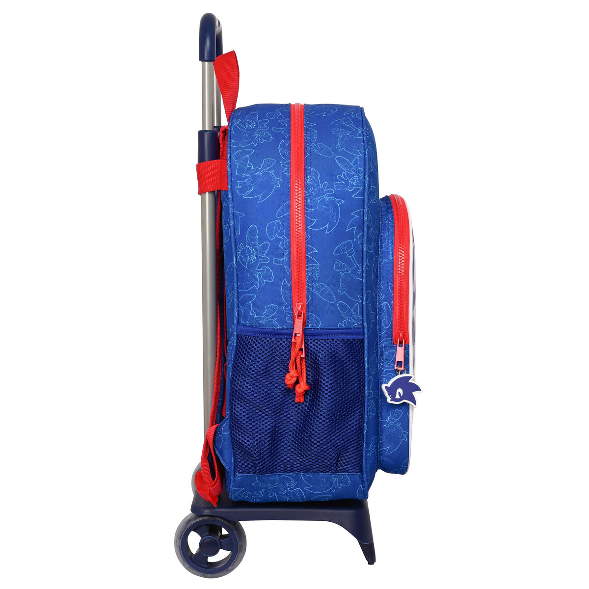 Trolley per la Scuola Sonic Let's roll Blu Marino 33 x 42 x 14 cm 3 S4308541_1