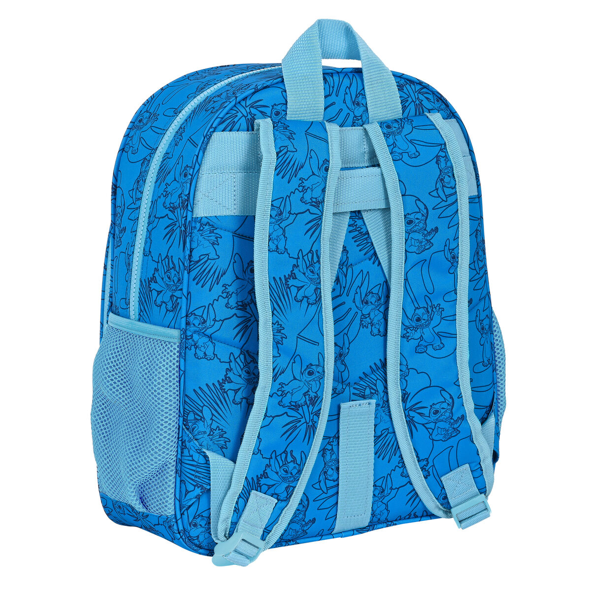 Zaino Scuola Stitch Azzurro 32 X 38 X 12 cm 3 S4308519_1