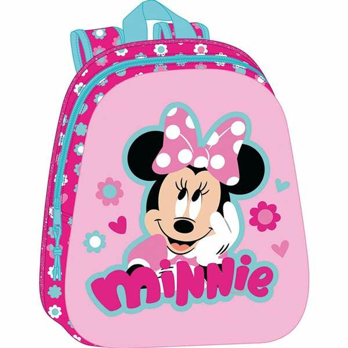 Zaino Scuola Minnie Mouse Rosa 27 x 33 x 10 cm 2 S4309339_0