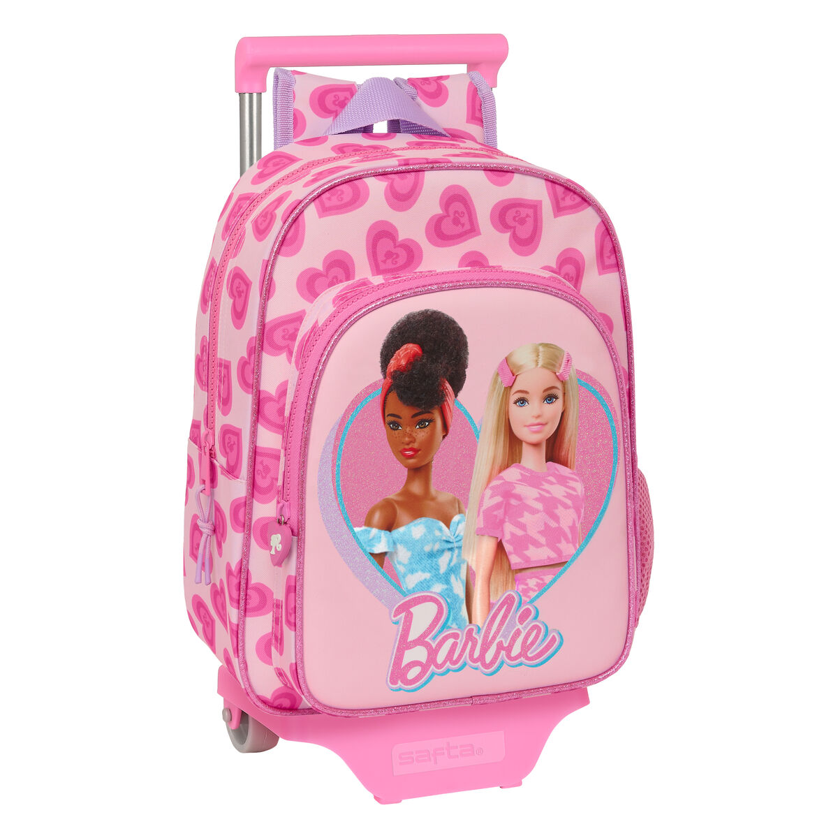 Trolley per la Scuola Barbie Love Rosa 26 x 34 x 11 cm 2 S4309500_0