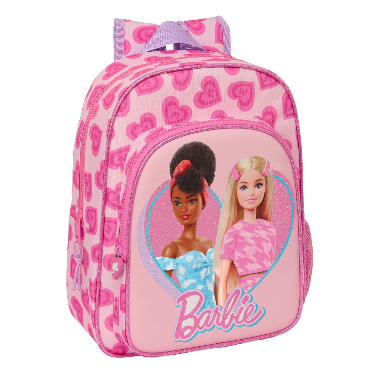 Zaino Scuola Barbie Love Rosa 26 x 34 x 11 cm 2 S4309503_0