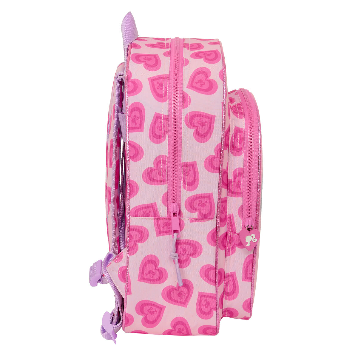Zaino Scuola Barbie Love Rosa 26 x 34 x 11 cm 4 S4309503_2