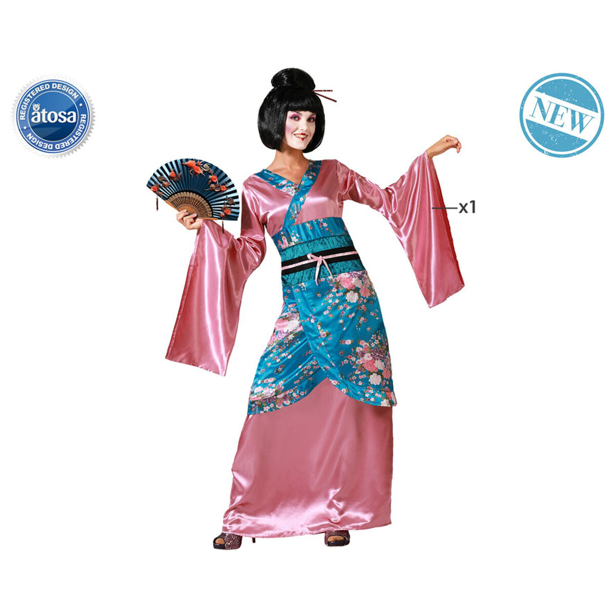 Costume per Adulti Cina 4 S1138723_2