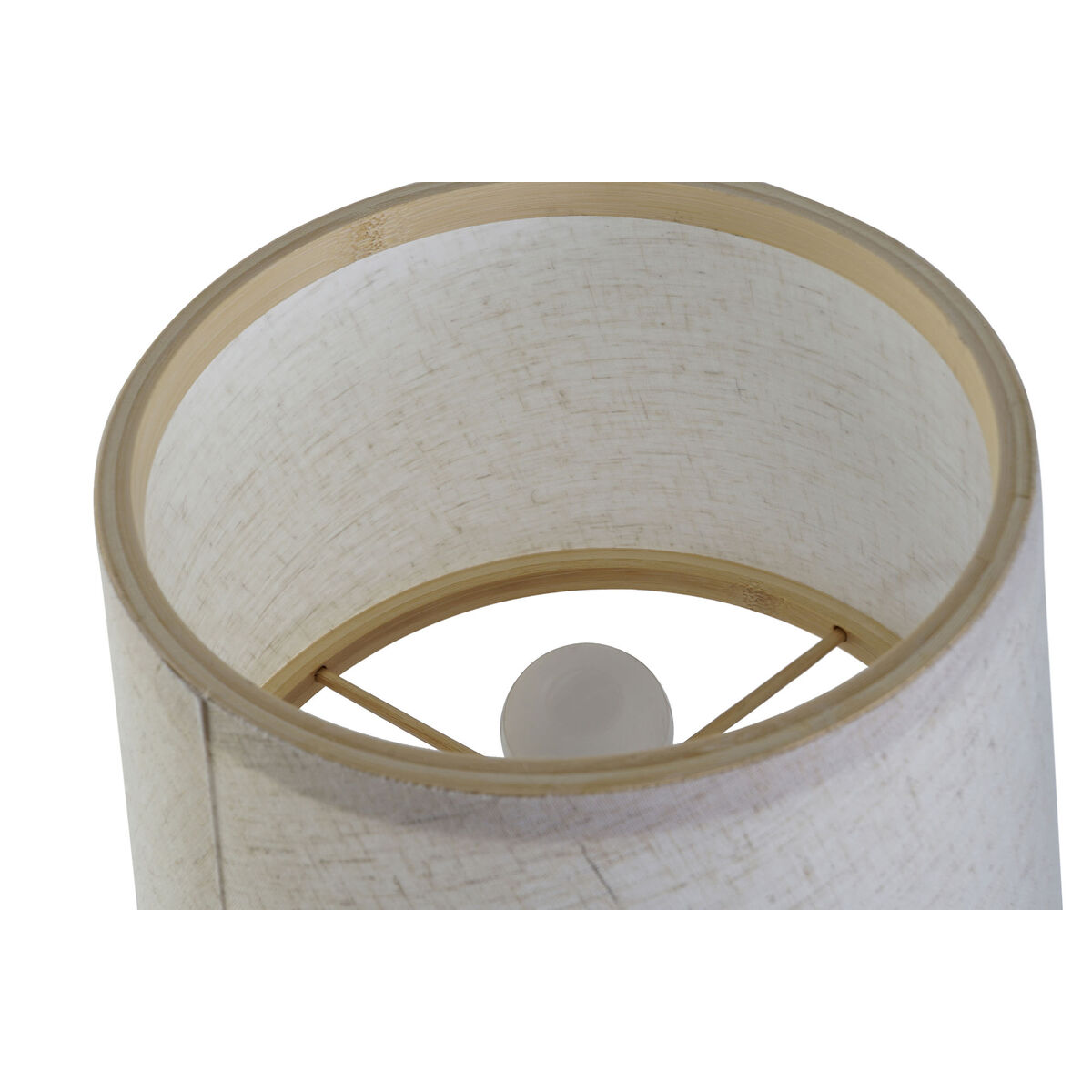 Lampada da tavolo DKD Home Decor Marrone Naturale Bambù 50 W 220 V 26 x 26 x 45 cm 3 S3057657_1