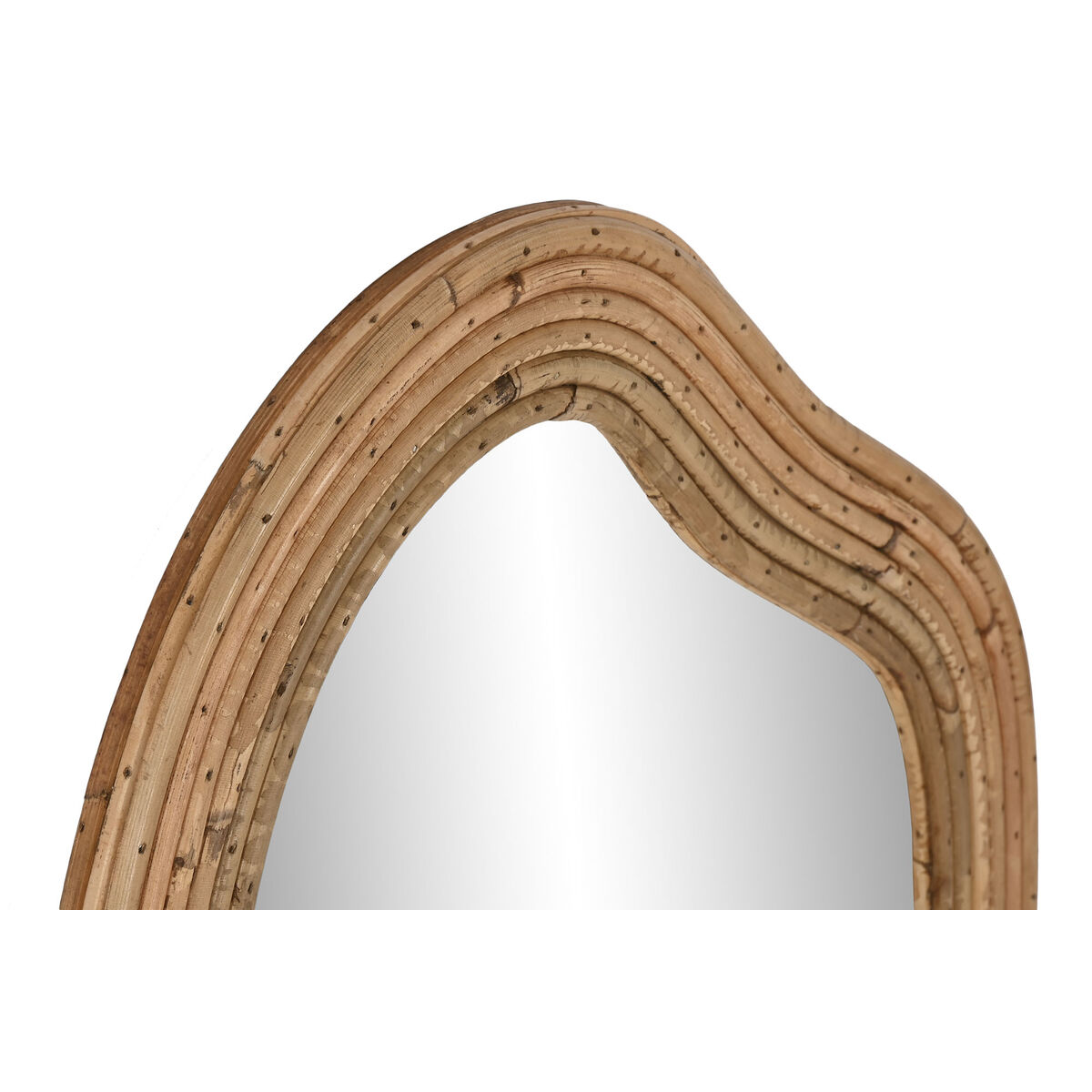 Specchio da parete Home ESPRIT Naturale Città 51 x 2 x 81 cm 3 S3056347_1