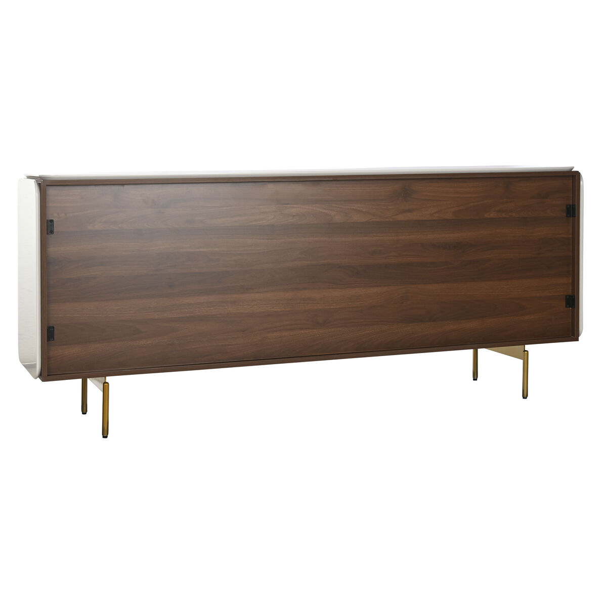 Credenza Home ESPRIT Bianco Marrone Dorato Legno Legno MDF 183 X 41,5 X 80 cm 4 S3059673_2