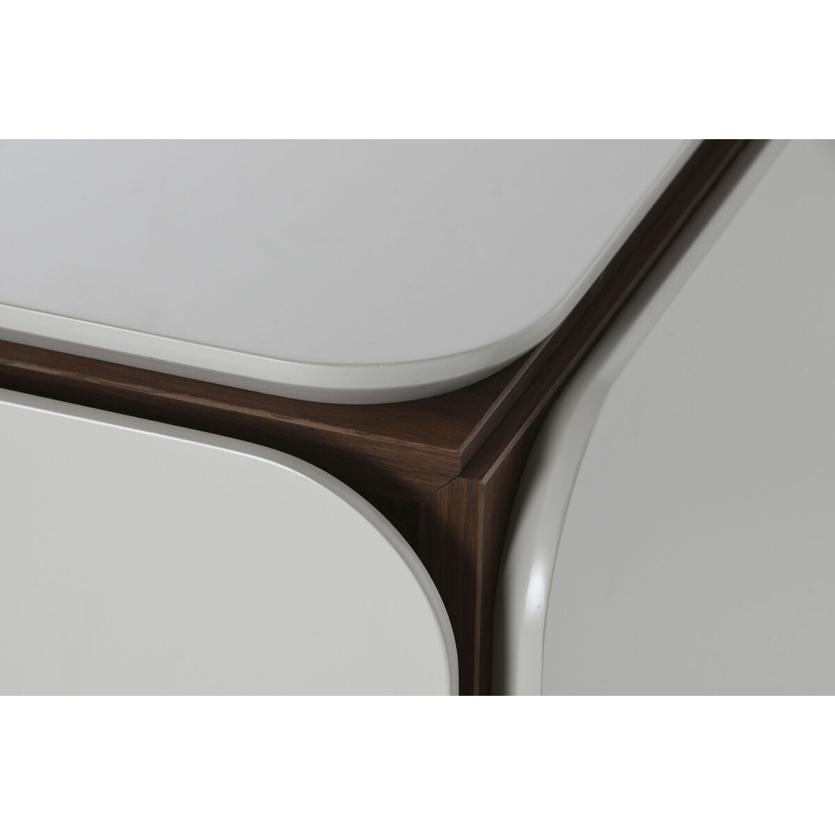 Credenza Home ESPRIT Bianco Marrone Dorato Legno Legno MDF 183 X 41,5 X 80 cm 7 S3059673_5