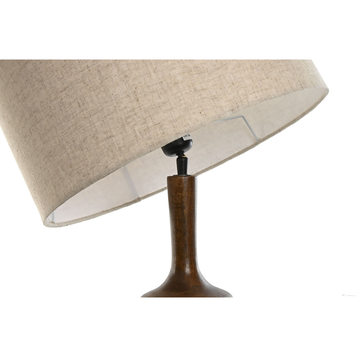 Lampada da tavolo Home ESPRIT Marrone Beige Legno di mango 50 W 220 V 40 x 40 x 70 cm 40 X 40 X 68 CM 3 S3059541_1