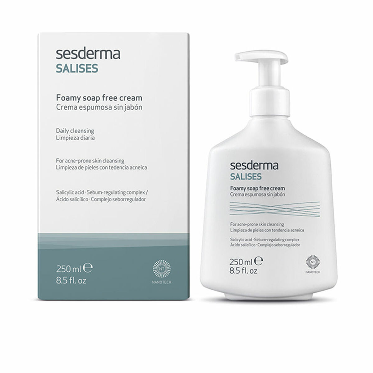 Schiuma Detergente Sesderma Salises 250 ml 2 S05115567_0