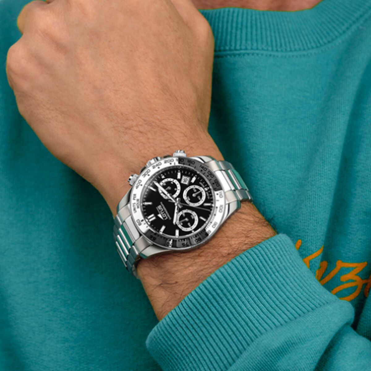 Orologio Uomo Lotus 18912/3 Nero Argentato 4 S7271242_2