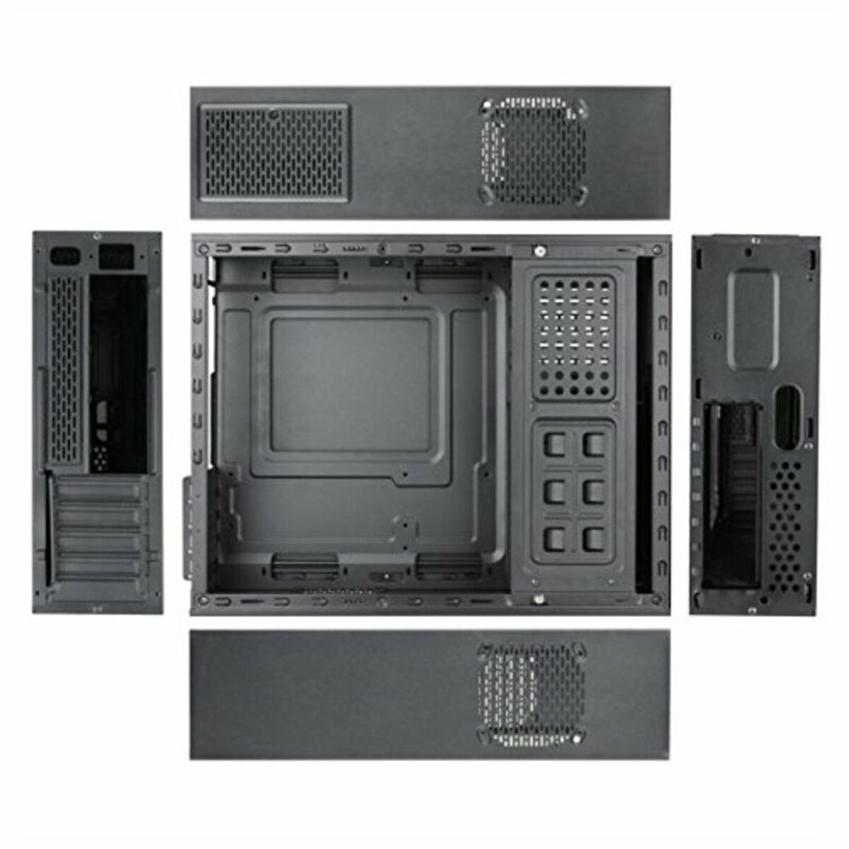 Cassa Minitorre Micro ATX con Unità di Alimentazione TooQ TQC-3005U3 Slim USB 3.0 9 S0209375_7