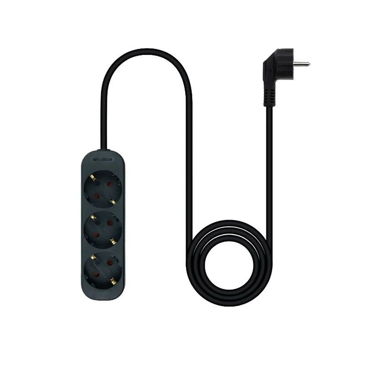 Ciabatta Multipresa NANOCABLE 10.38.0003-NS-BK 3680 W 250 V 1,4 m 3 S0239009_1