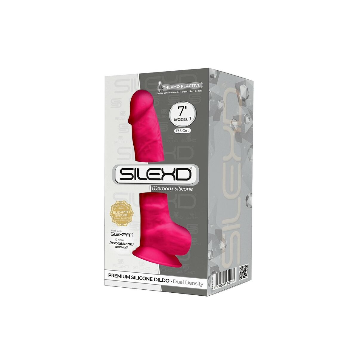 Dildo Realistico Silexd Rosa 4 M0402898_2