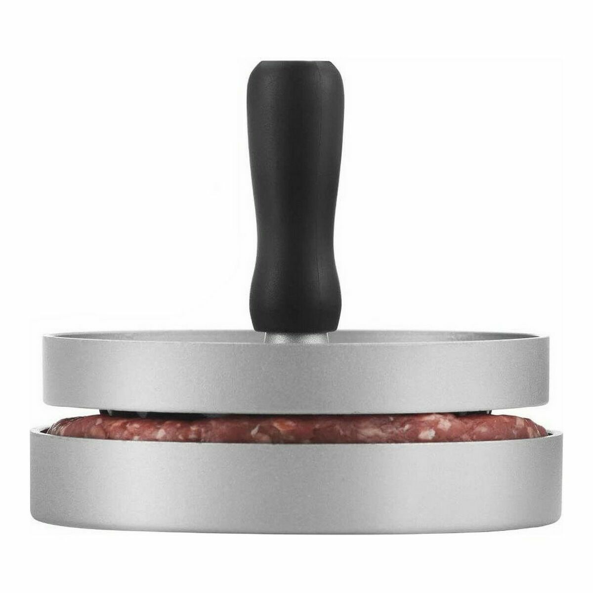 Pressa per Hamburger Quttin Metallo Argentato 12 x 9 cm 5 S2229875_3