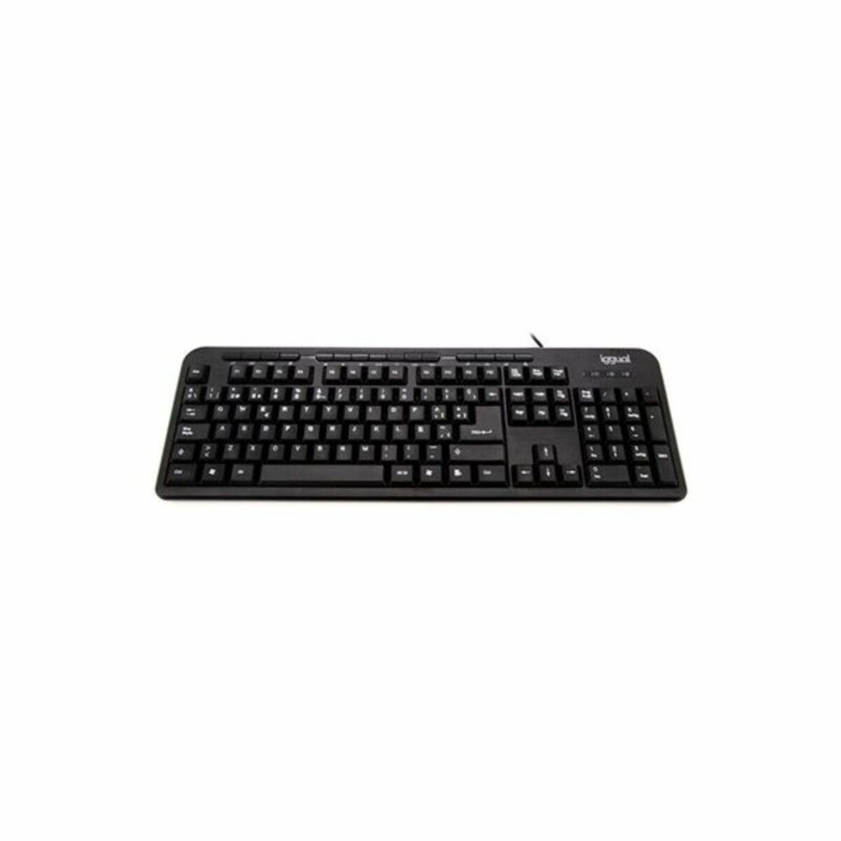 Tastiera iggual CK-BASIC-120T QWERTY USB Nero Spagnolo Scimmia (1 Pezzi) 2 S0227112_0