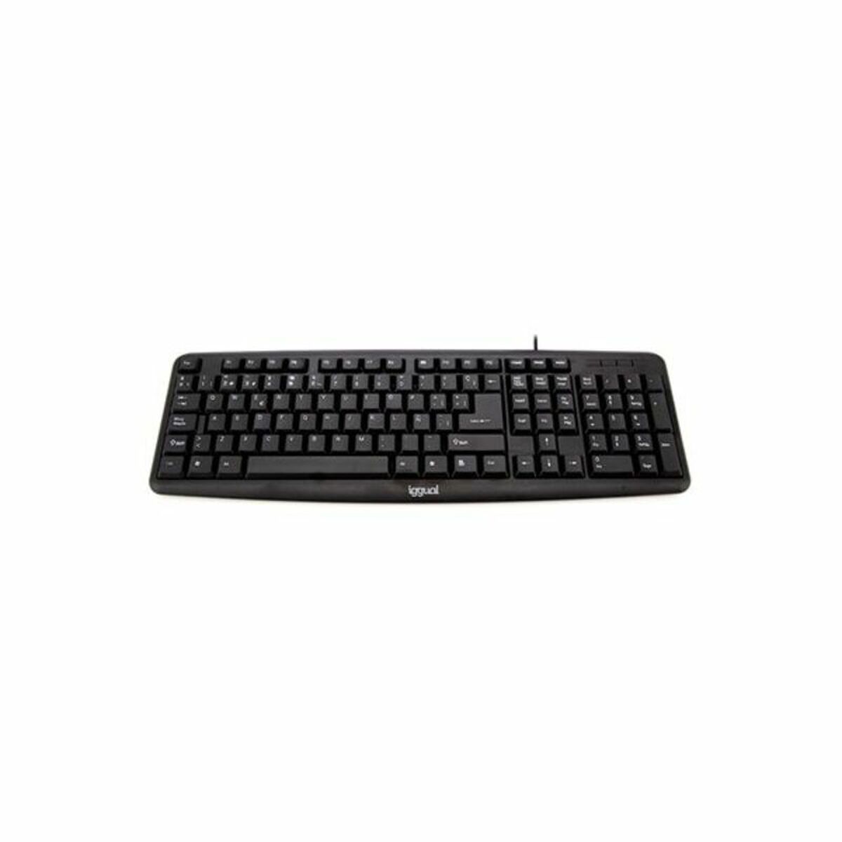 Tastiera iggual CK-BASIC-105T QWERTY USB Nero Spagnolo Scimmia (1 Pezzi) 2 S0227111_0