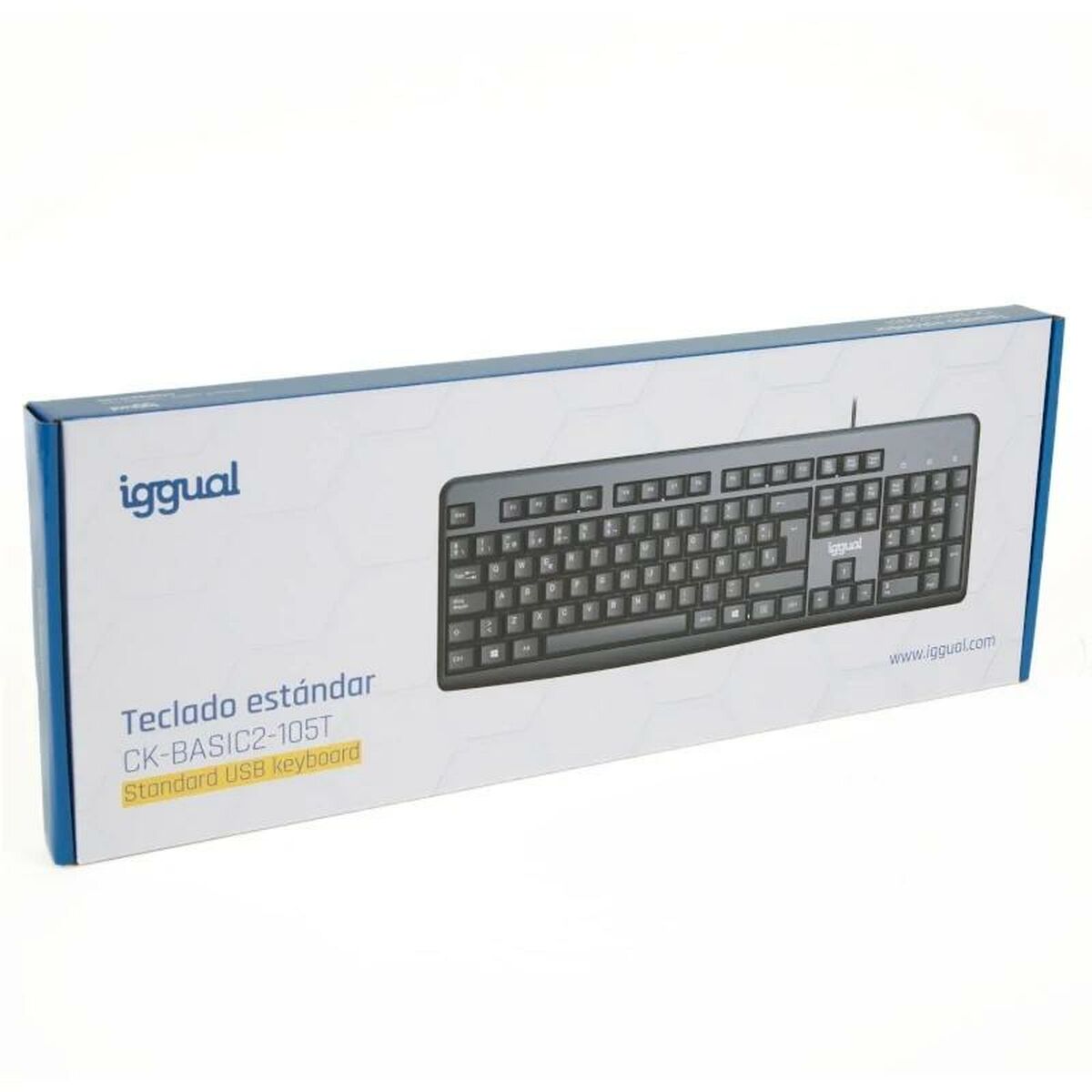 Tastiera iggual CK-BASIC2-105T Qwerty in Spagnolo 5 S0238777_3