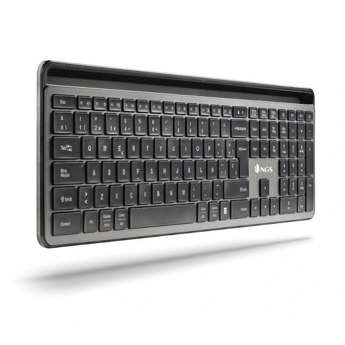 Tastiera e Mouse NGS ECLIPSEKIT Grigio QWERTY 5 S0241435_3