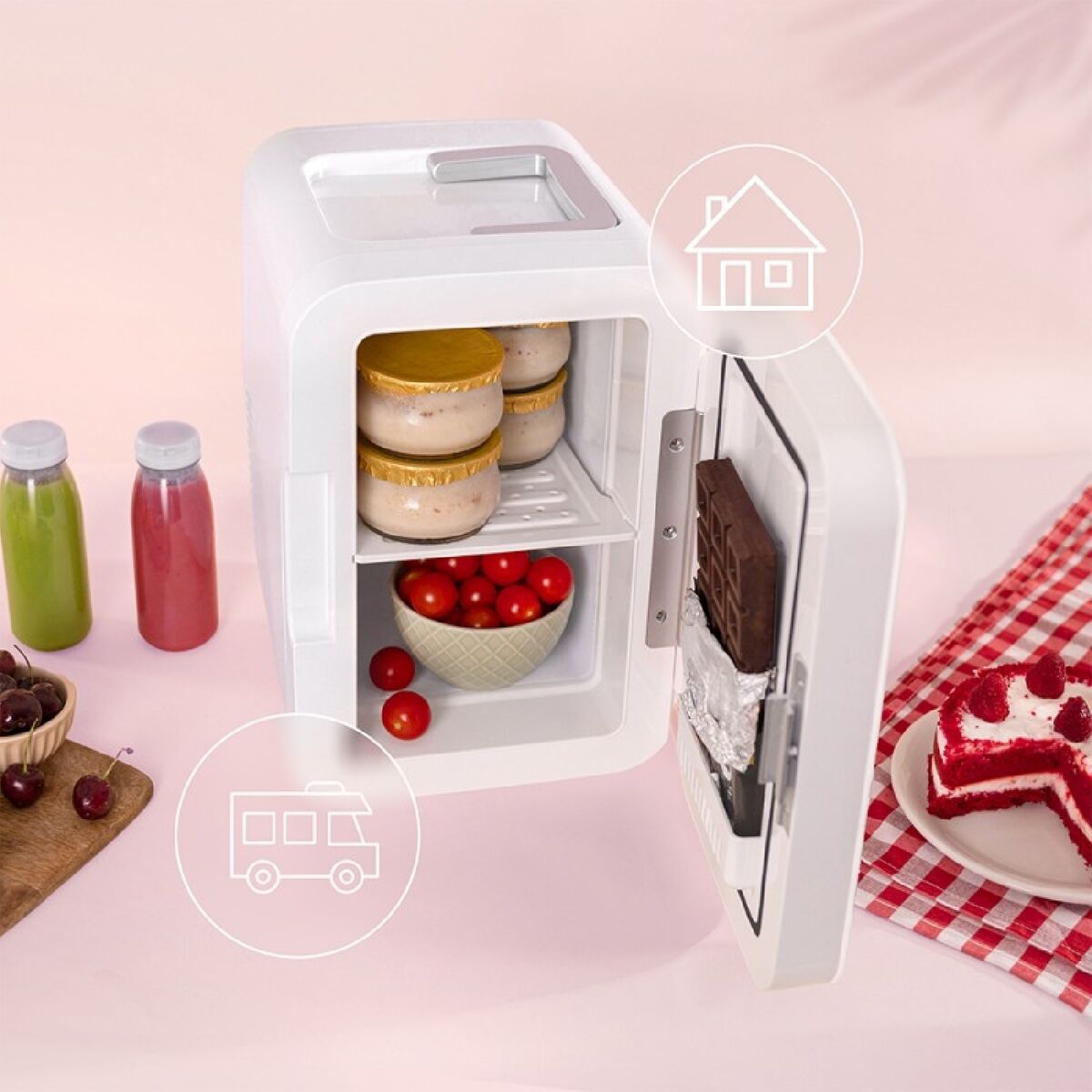 Mini frigo Cecotec Bolero MiniCooling Rosa 10 L 3 V1709445_1
