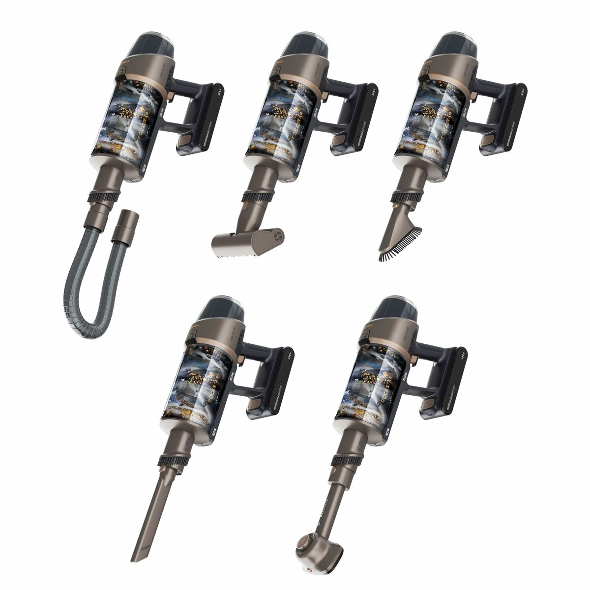 Scopa Elettrica Cecotec Conga Rockstar 12500 Stellar AquaPet Flex 650 W 3 V1709425_1