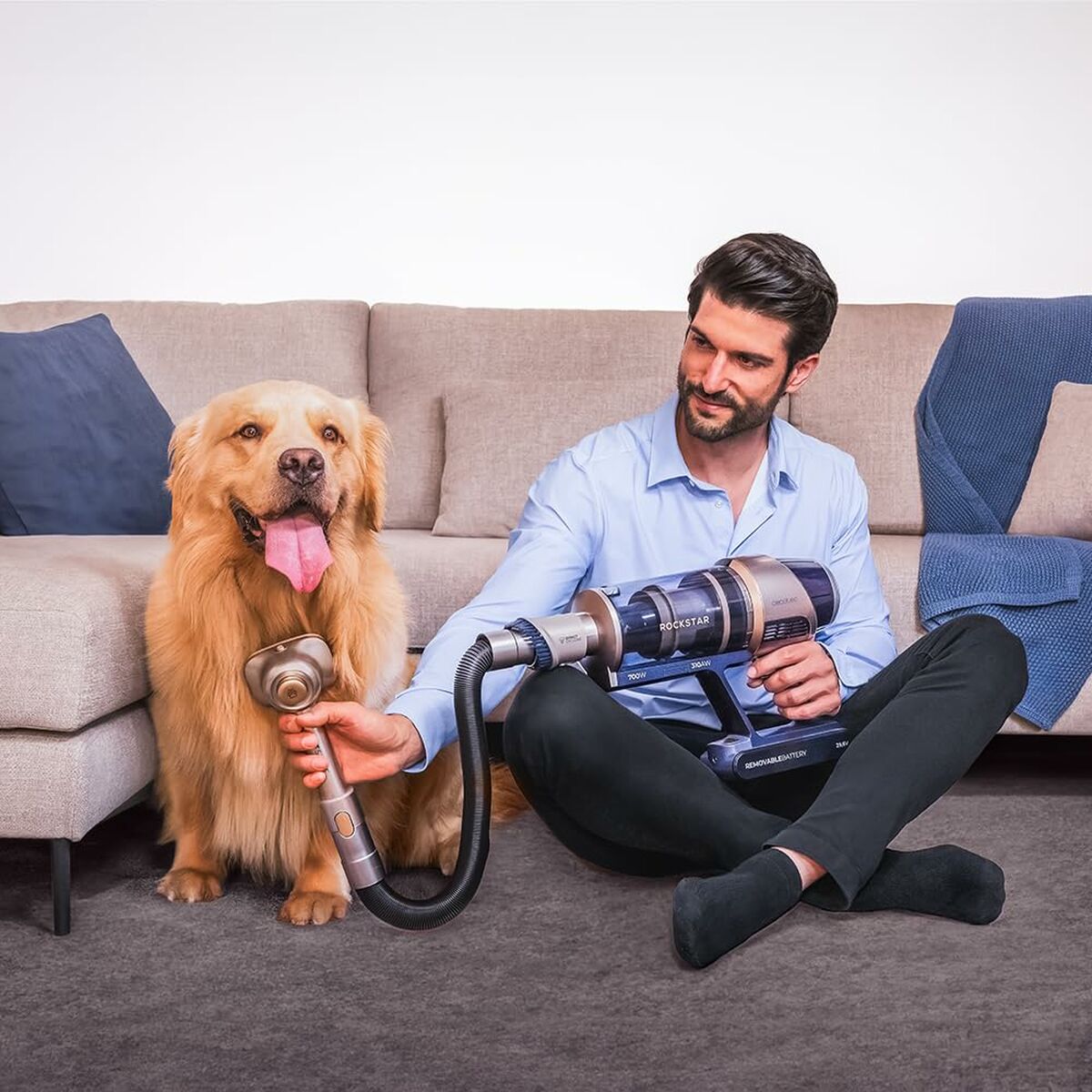 Scopa Elettrica Cecotec Conga Rockstar 12500 Stellar AquaPet Flex 650 W 13 V1709425_11