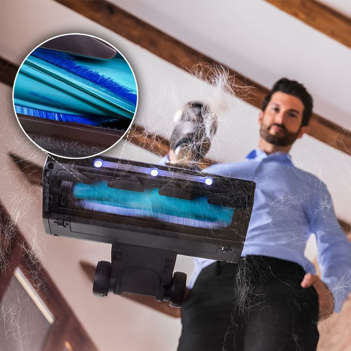 Scopa Elettrica Cecotec Conga Rockstar 12500 Stellar AquaPet Flex 650 W 8 V1709425_6