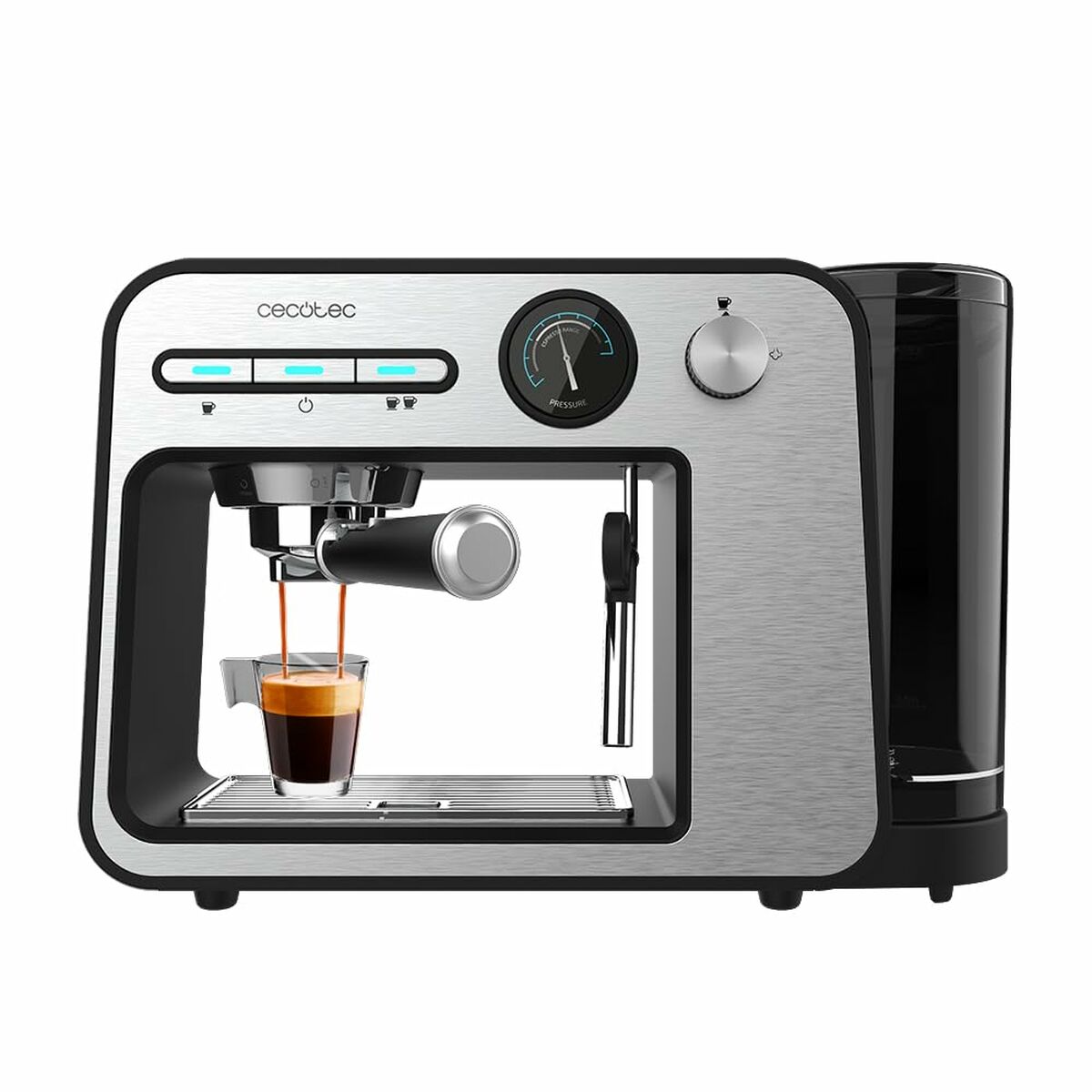 Caffettiera Express Cecotec Power Espresso 20 Square Pro 1450 W 1 L Grigio 3 V1708924_1
