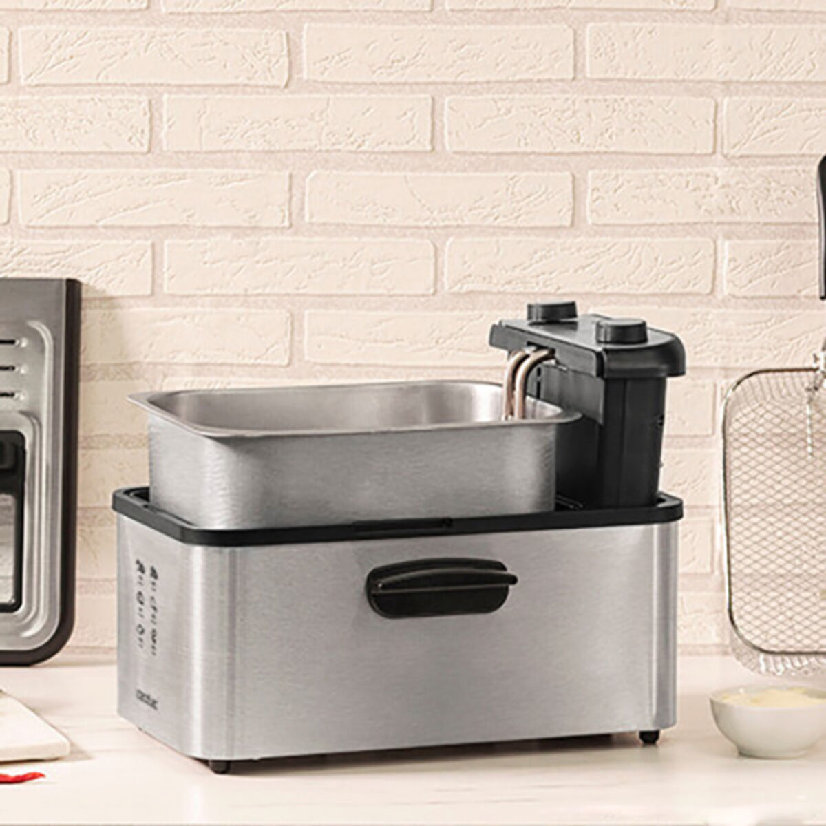 Friggitrice Cecotec CleanFry Infinity 3000 3 L 2400W Acciaio inossidabile 3 V1704762_1