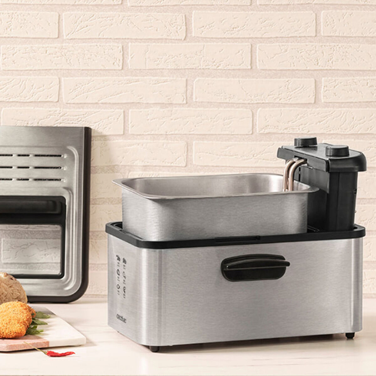 Friggitrice Cecotec CleanFry Infinity 3000 3 L 2400W Acciaio inossidabile 7 V1704762_5