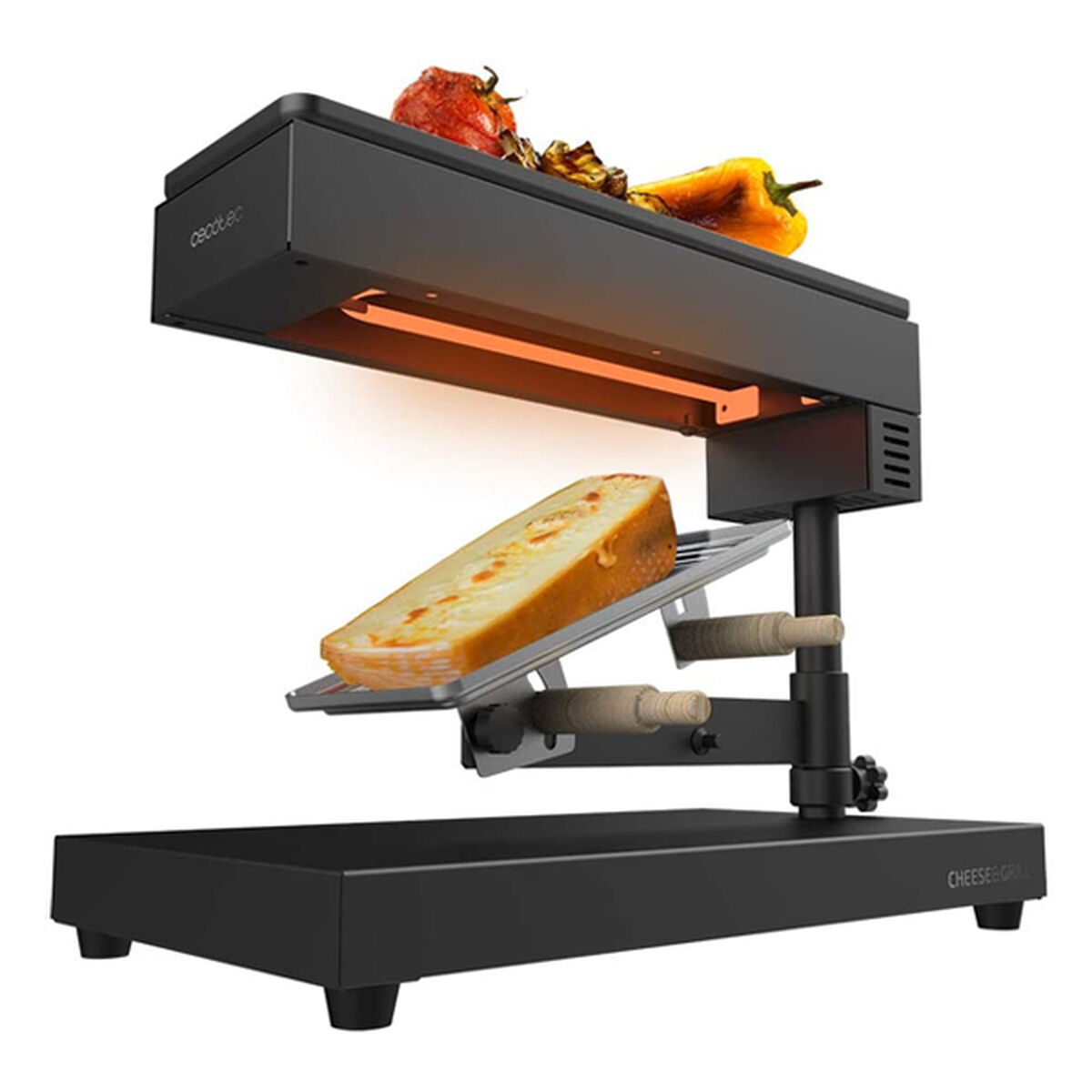 Barbecue Elettrico Cecotec Cheese&Grill 6000 600W Nero 600 W 2 V1705039_0